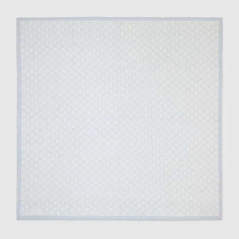 Couverture pour bébé en laine à motif GG