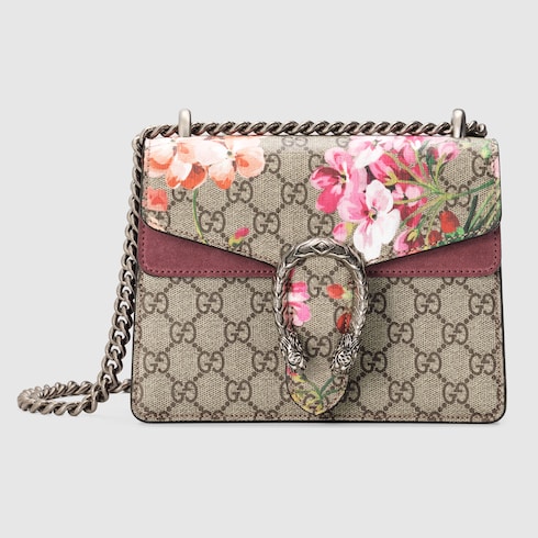 GUCCI DIONYSUS GG BLOOMS MINI BAG,421970KU23N8693