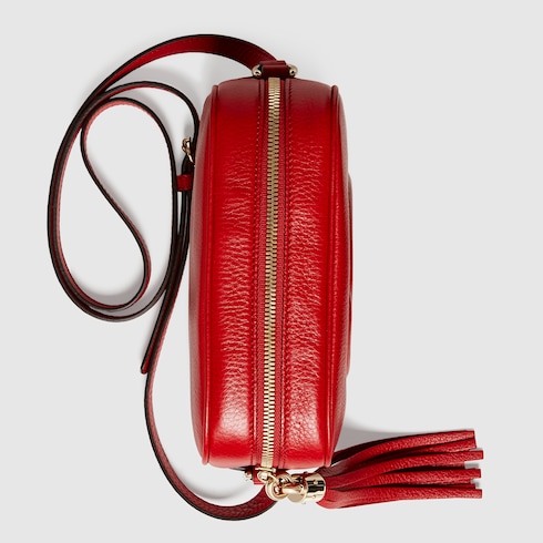GUCCI SOHO SMALL LEATHER DISCO BAG,308364A7M0G6523