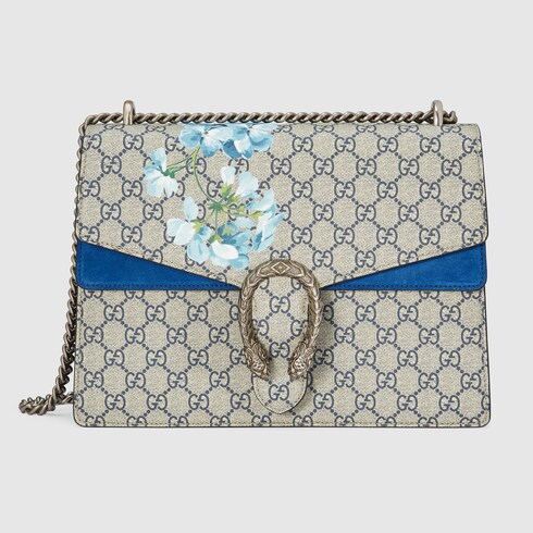 GUCCI DIONYSUS MEDIUM GG BLOOMS SHOULDER BAG