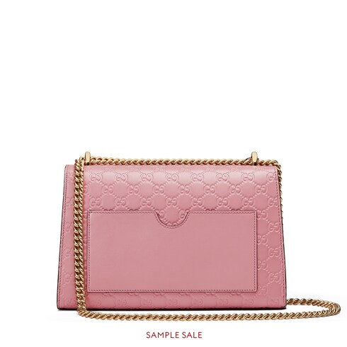 GUCCI PADLOCK MEDIUM GUCCI SIGNATURE SHOULDER BAG