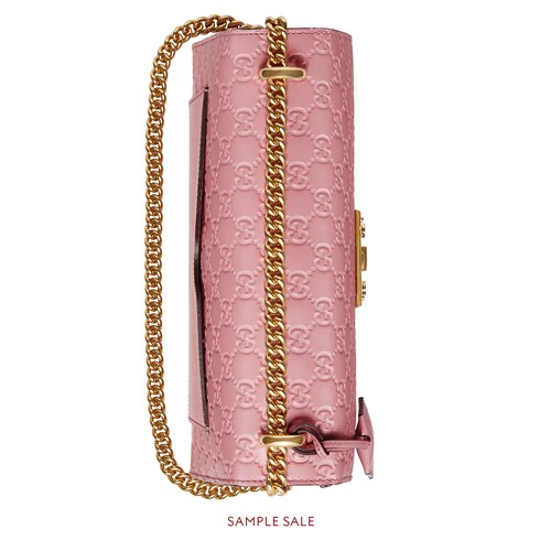 GUCCI PADLOCK MEDIUM GUCCI SIGNATURE SHOULDER BAG