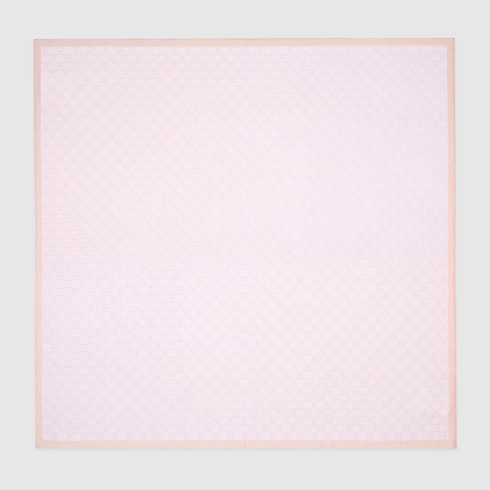 Couverture pour bébé en laine à motif GG