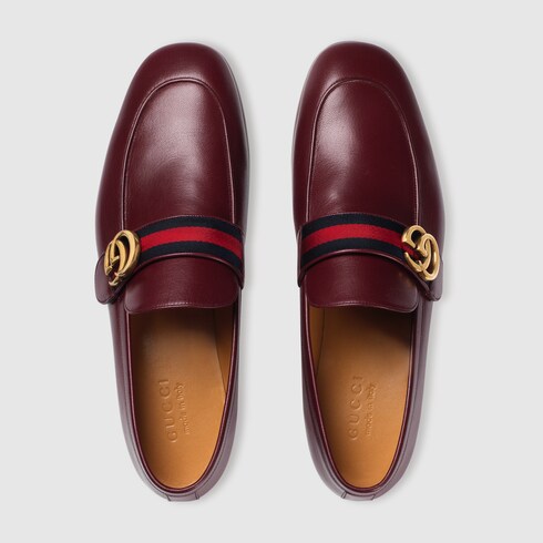 gucci gg web loafer