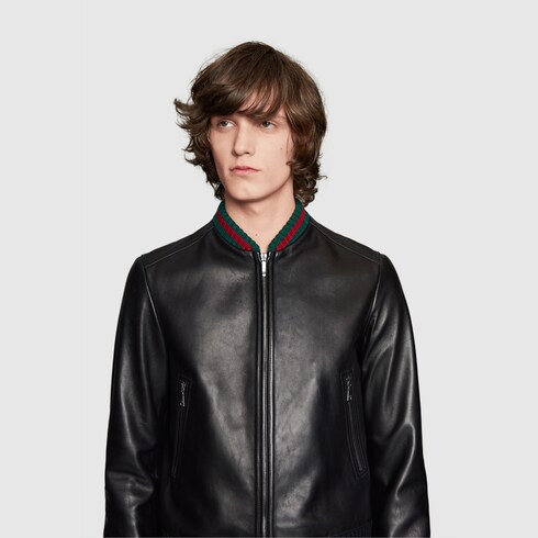 Men's Designer Leather Jackets & Mid-Layer Pieces