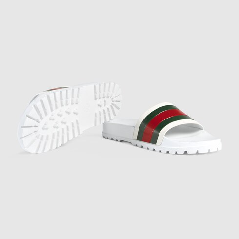 gucci slides grey