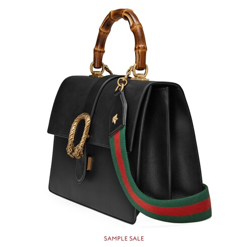 GUCCI Dionysus leather top handle bag