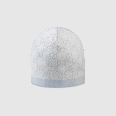 Baby GG pattern wool hat