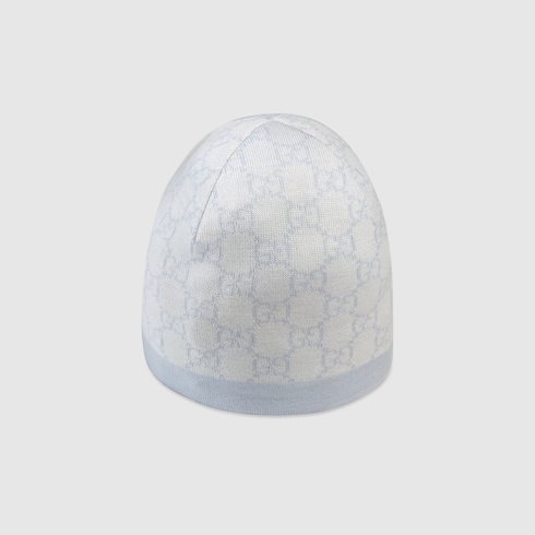 Bonnet en laine à motif GG