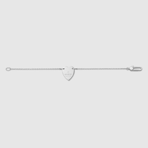 Bracciale Trademark con pendente a forma di cuore