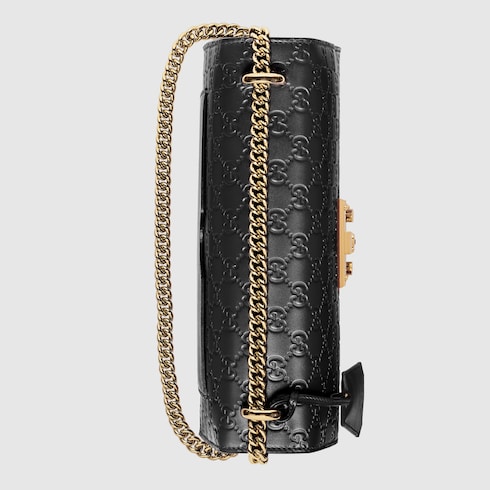 padlock gucci signature medium shoulder bag