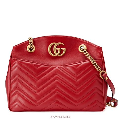 GG Marmont matelassé tote