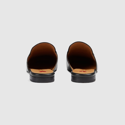 princetown leather slipper white
