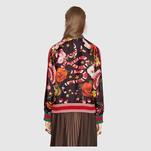 gucci bomber jacket reversible