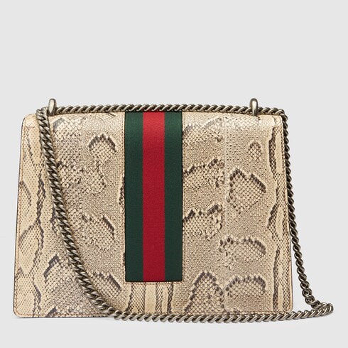 GUCCI DIONYSUS MEDIUM PYTHON SHOULDER BAG