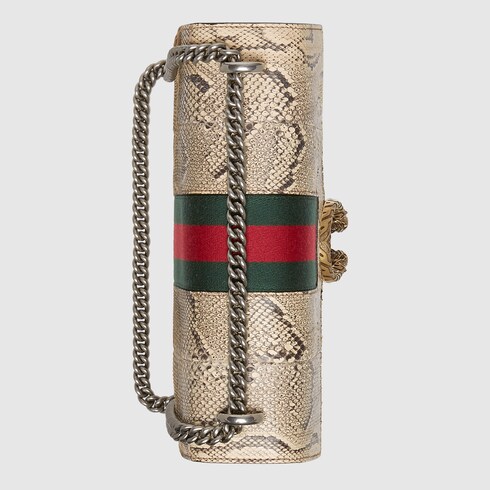 GUCCI DIONYSUS MEDIUM PYTHON SHOULDER BAG