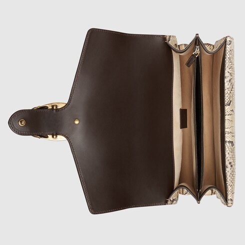 GUCCI DIONYSUS MEDIUM PYTHON SHOULDER BAG