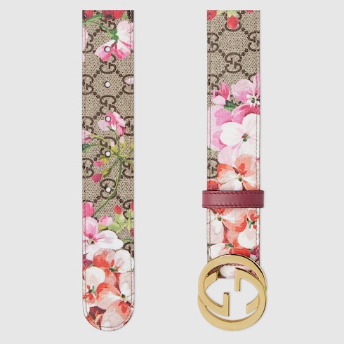 cintura gucci con fiori