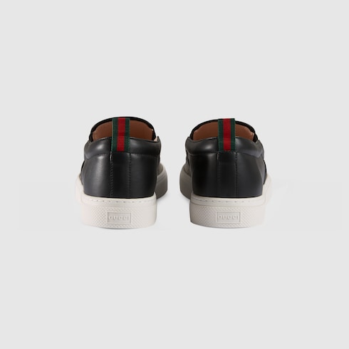 Gucci Dublin Tiger-Print Leather And Canvas Skate Shoes In 8979 Beige