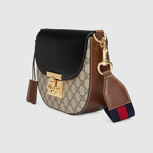 GUCCI PADLOCK MEDIUM GG SHOULDER BAG,453189K6RCG8982