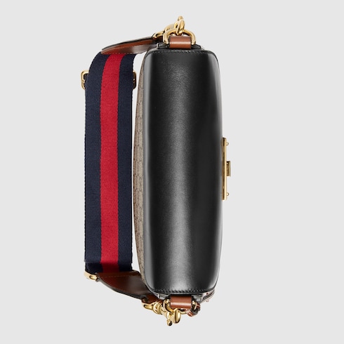 GUCCI PADLOCK MEDIUM GG SHOULDER BAG,453189K6RCG8982