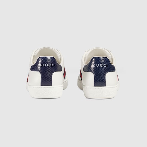 GUCCI WOMEN'S ACE LEATHER SNEAKER,387993A38D09072