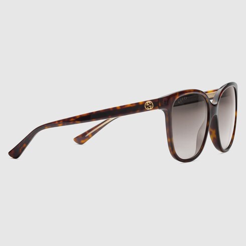 Square-frame acetate sunglasses - Gucci Womens Square ...