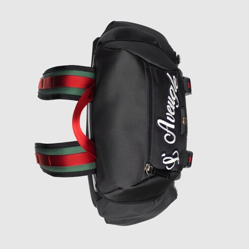 backpack with embroidery gucci