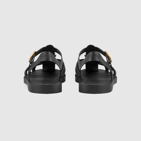 Men's sandal with Double G Detail 4