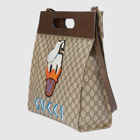 GUCCI SOFT GG SUPREME DONALD DUCK TOTE