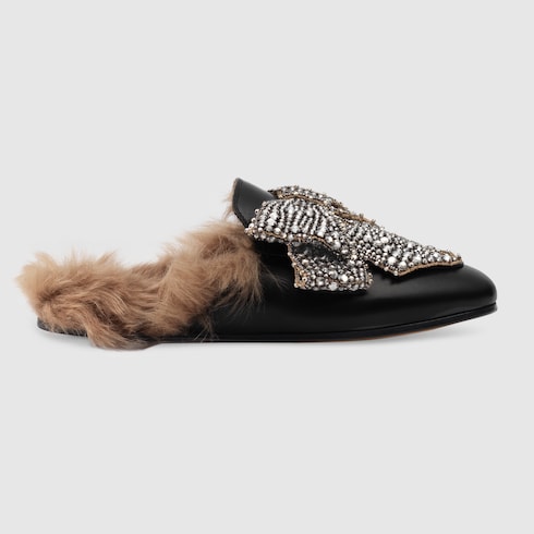 gucci slippers with bow