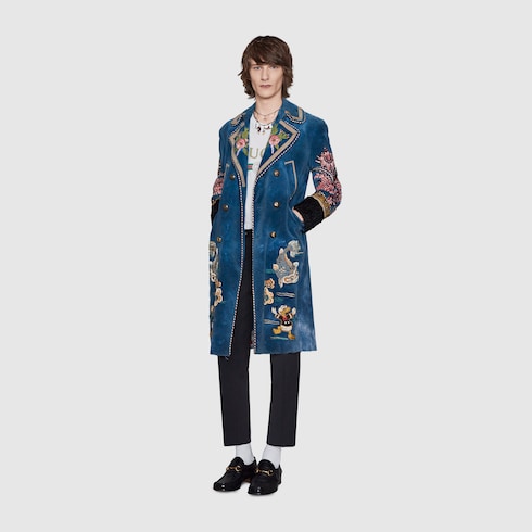 Gucci 2025 embroidered coat