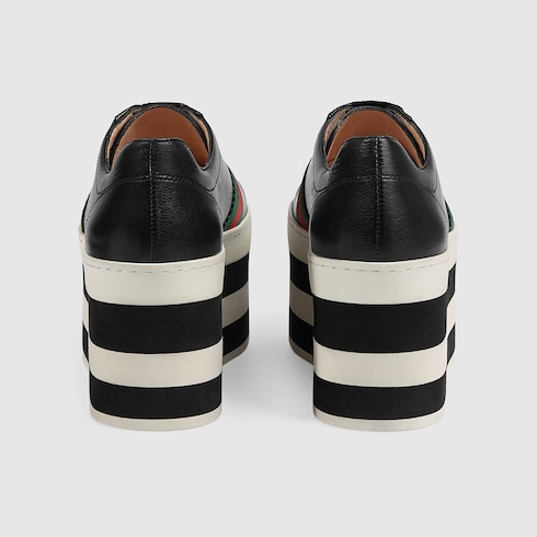 gucci collapsible heel sneaker