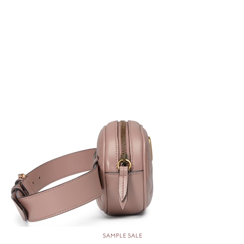 GUCCI GG MARMONT MATELASSÉ LEATHER BELT BAG