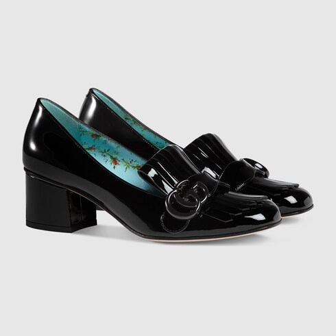 gucci marmont mid heel