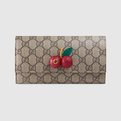 gucci cherry wallet