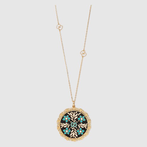 gucci necklace icon yellow gold move down