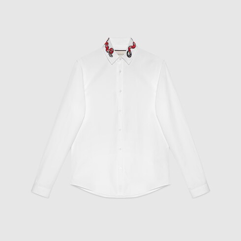 gucci like the shirts with the snakes on them