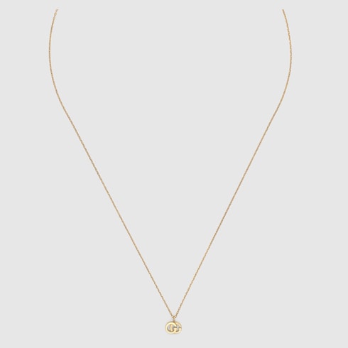 オールドグッチ シェリー GGロゴ ダブルG ロングネックレス ゴールド トパーズ付き ダブルG ネックレス ・18K イエローゴールド | GUCCI公式