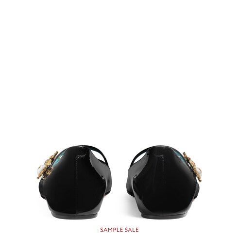gucci ballet flats with bee