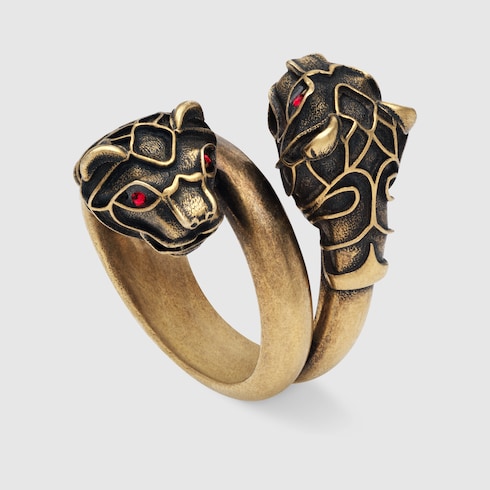 gucci 虎头戒指 detail 2