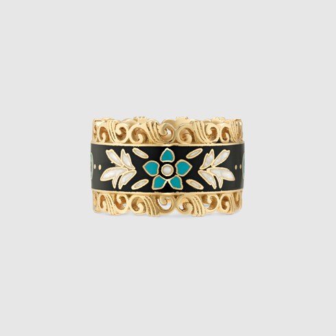GUCCI ICON RING IN YELLOW GOLD