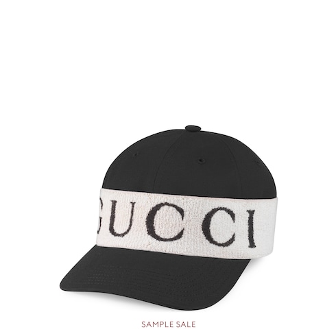 GUCCI BASEBALL HAT WITH GUCCI HEADBAND,4925454HC561077