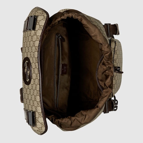 GG Supreme large backpack in GG Supreme canvas GUCCI Australia