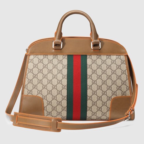 GG Supreme duffle tote in GG Supreme GUCCI Australia