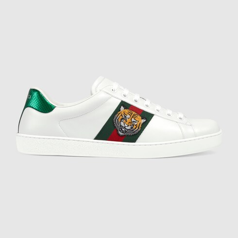 gucci loafers with tiger