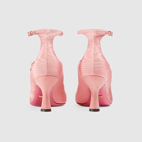 gucci pumps with pearls