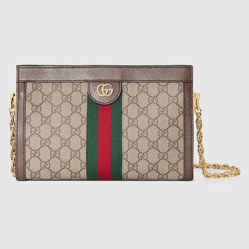 GG Supreme Ophidia Small Chain Strap Shoulder Bag GUCCI US