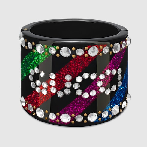 gucci crystal bracelet cuff jewelry