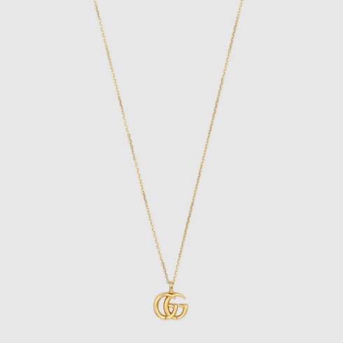 GG Running yellow gold necklace